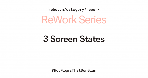 3 screen states